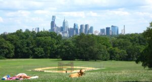 Belmont Plateu overlooking Philadelphia, Fairmount Park